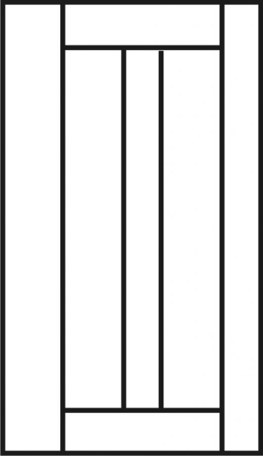 Lincoln Lazy Susan Cabinet Door (SL)